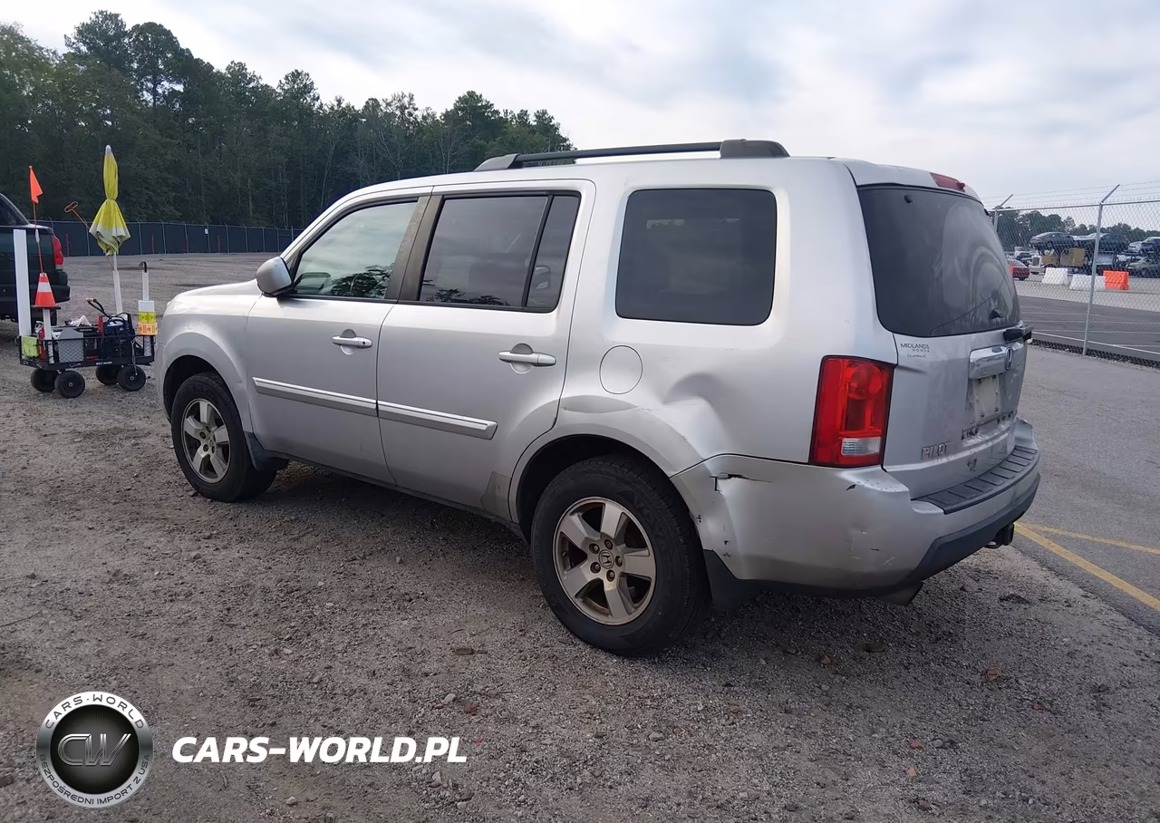 2011 Honda Pilot Ex-L VIN:5FNYF4H58BB093587 - 3