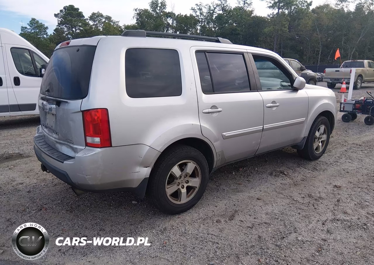 2011 Honda Pilot Ex-L VIN:5FNYF4H58BB093587 - 4