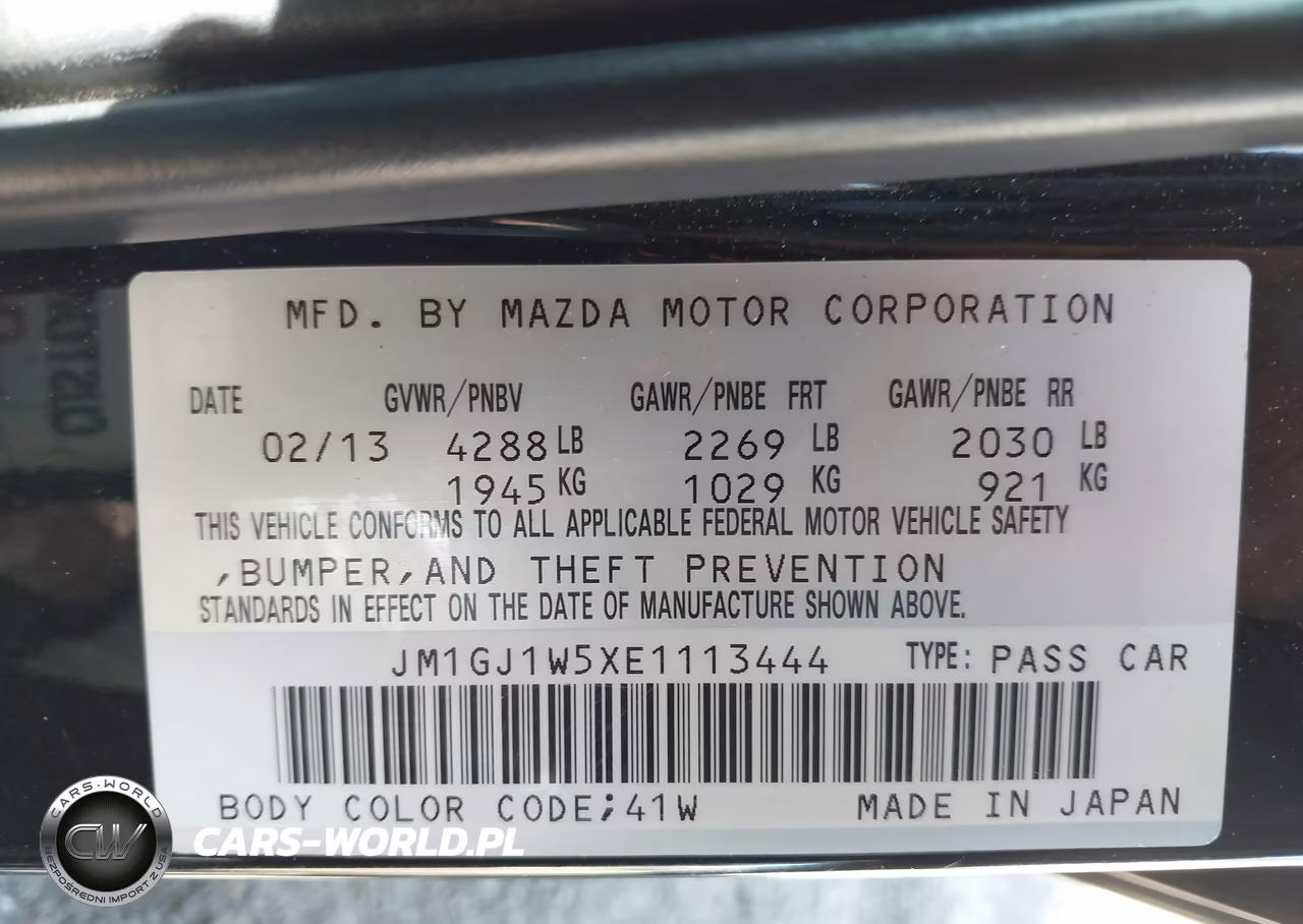 2014 Mazda Mazda6 I Grand Touring VIN:JM1GJ1W5XE1113444 - 9