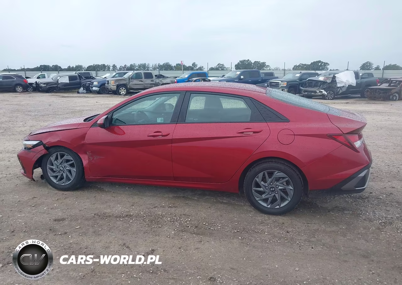 2024 Hyundai Elantra Sel VIN:KMHLM4DG5RU742931 - 14
