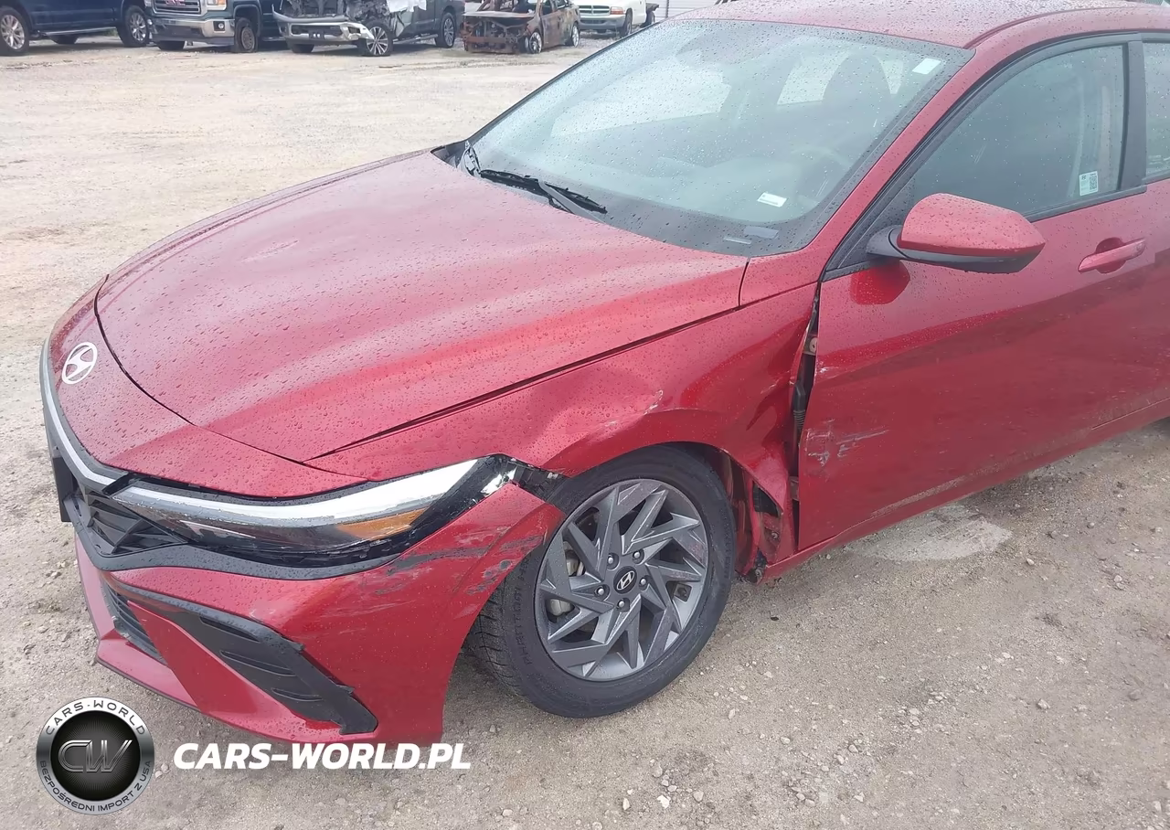 2024 Hyundai Elantra Sel VIN:KMHLM4DG5RU742931 - 17
