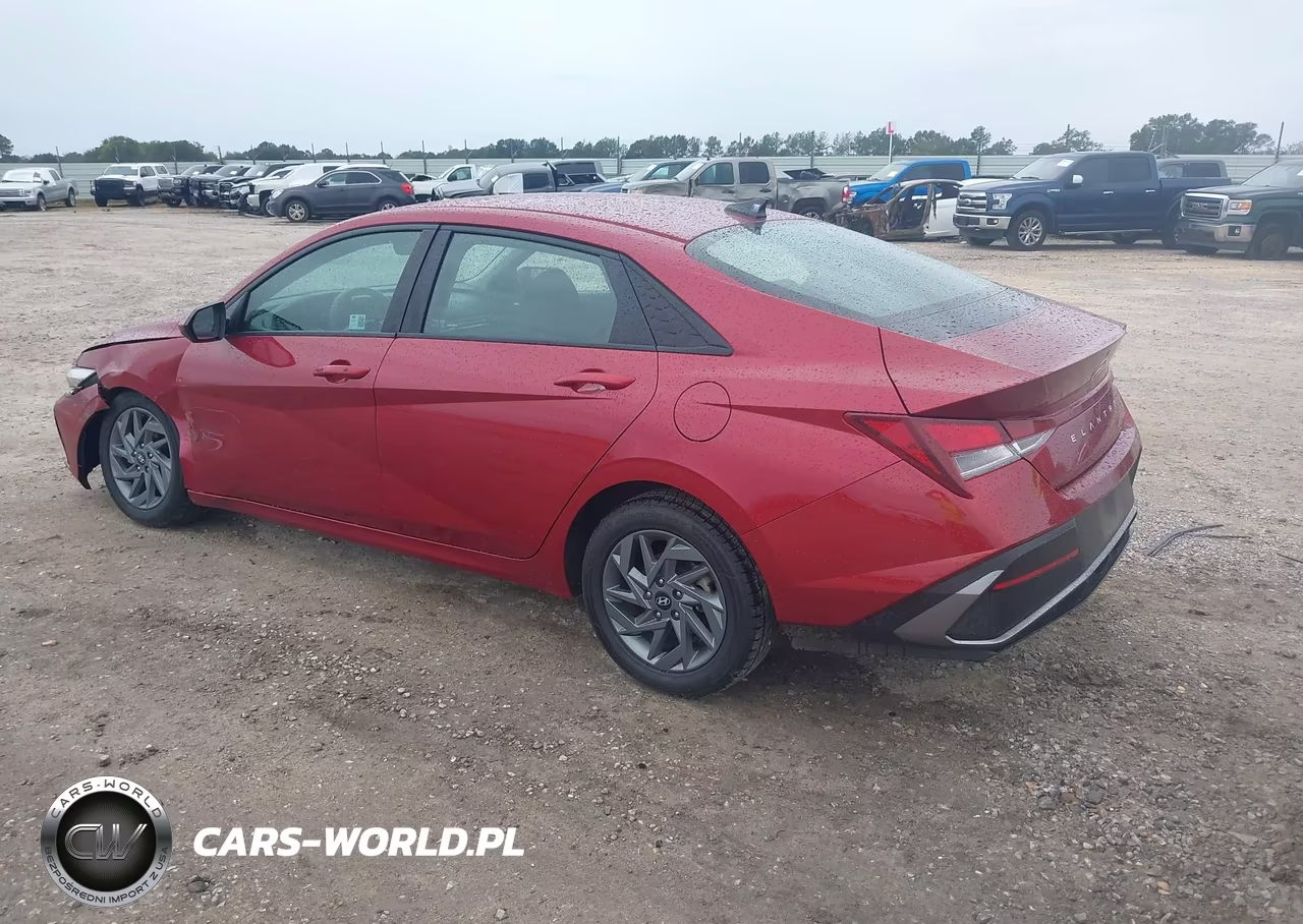 2024 Hyundai Elantra Sel VIN:KMHLM4DG5RU742931 - 3