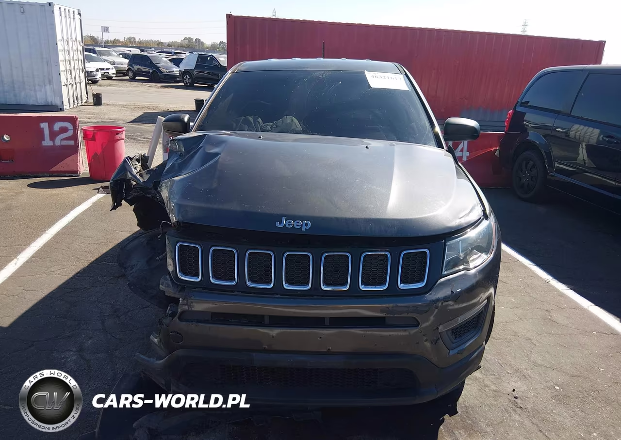 2021 Jeep Compass Sport Fwd VIN:3C4NJCAB0MT538808 - 12