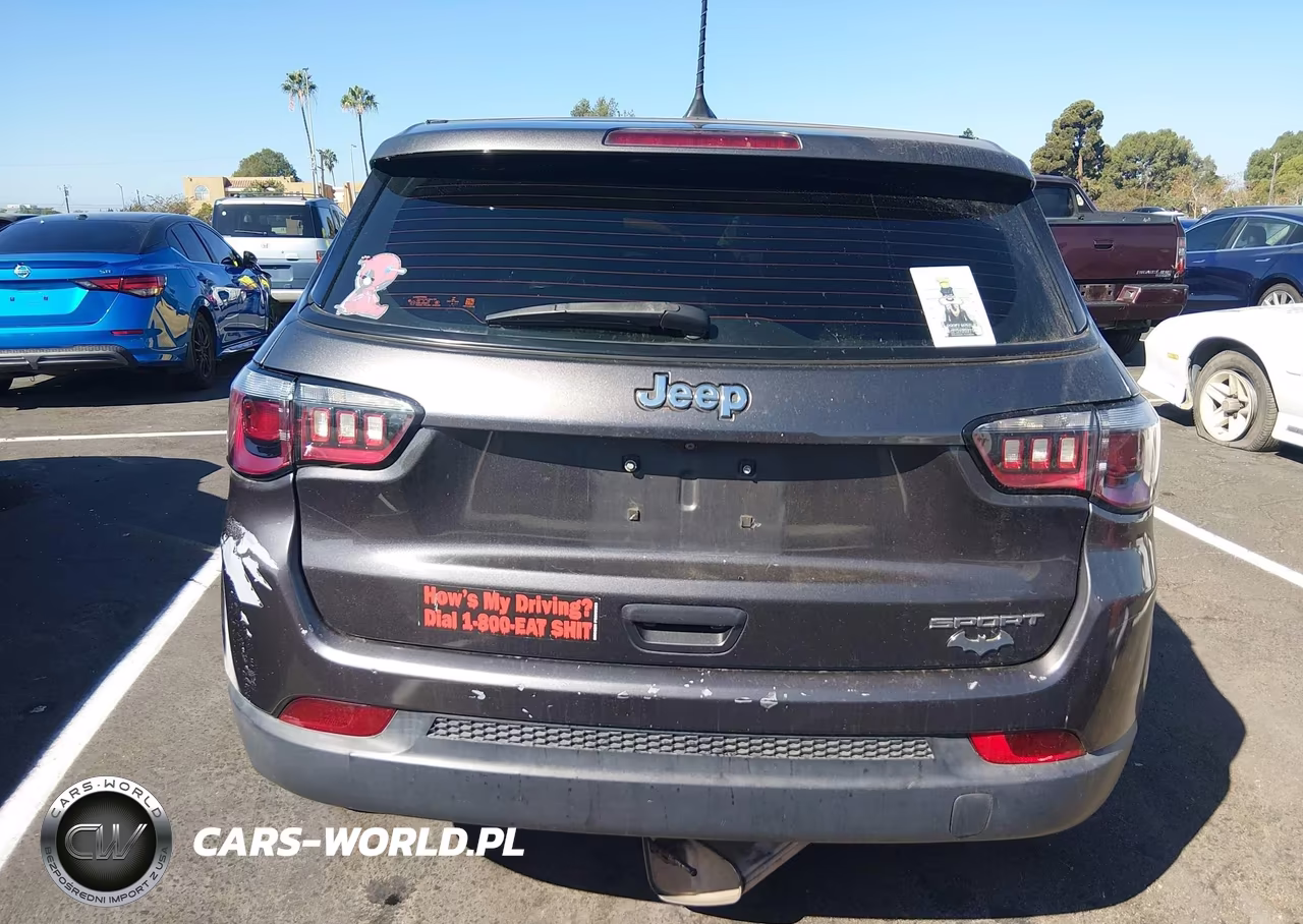 2021 Jeep Compass Sport Fwd VIN:3C4NJCAB0MT538808 - 16