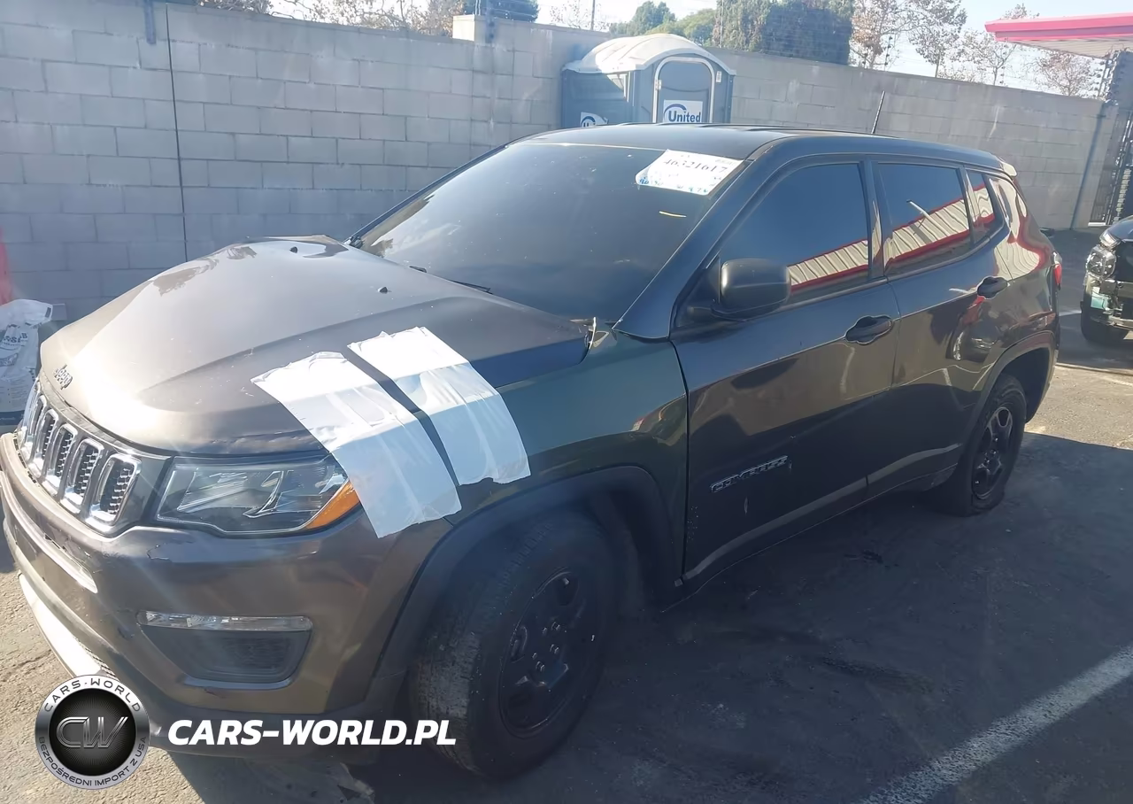 2021 Jeep Compass Sport Fwd VIN:3C4NJCAB0MT538808 - 2