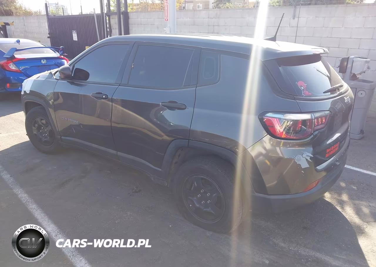 2021 Jeep Compass Sport Fwd VIN:3C4NJCAB0MT538808 - 3