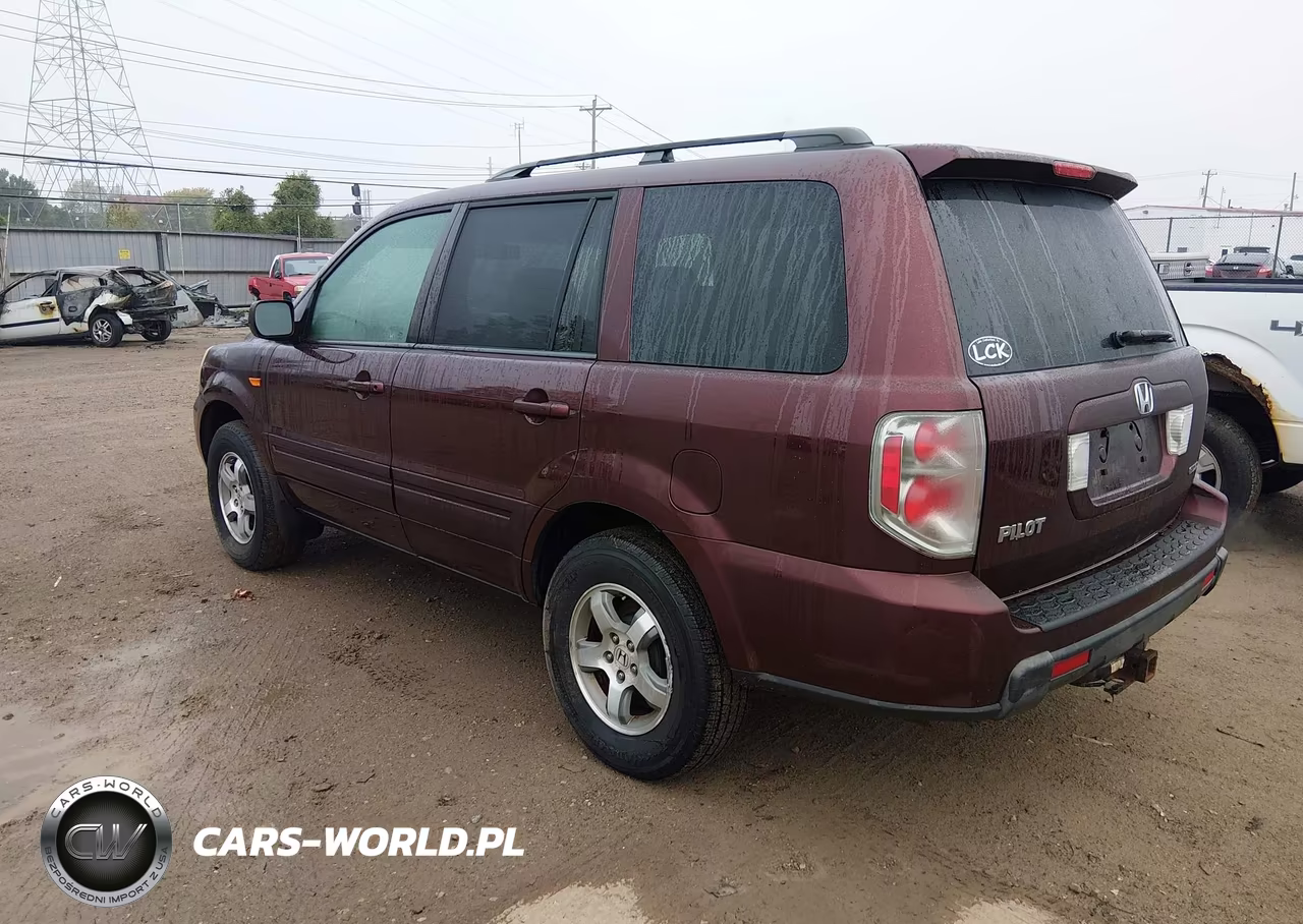 2008 Honda Pilot Ex-L VIN:5FNYF18508B043984 - 3