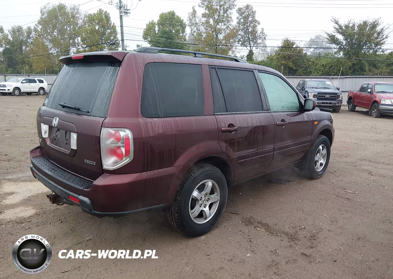 2008 Honda Pilot Ex-L VIN:5FNYF18508B043984 - 4