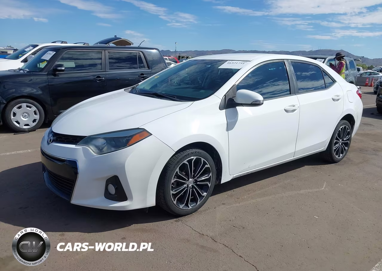 2014 Toyota Corolla S Plus VIN:2T1BURHE1EC126141 - 2