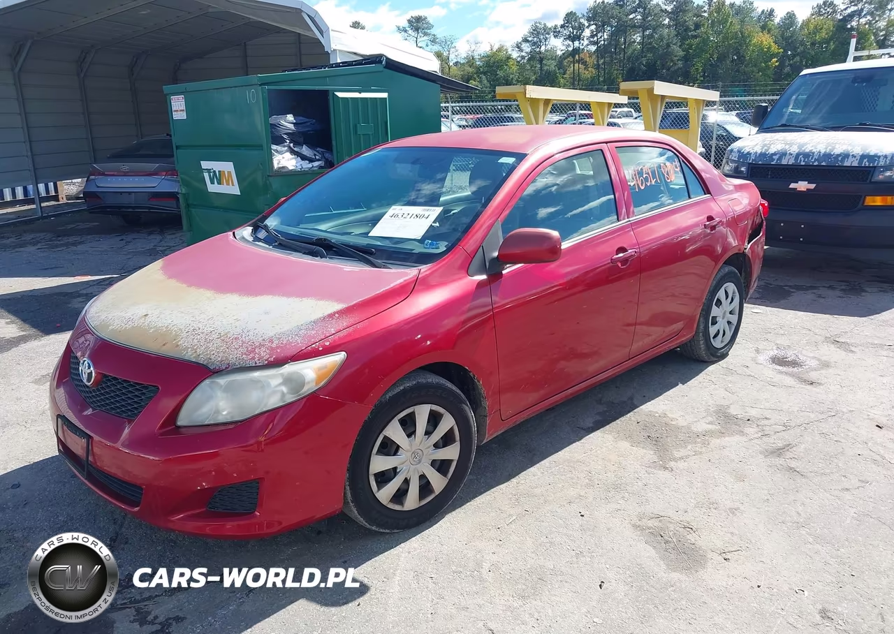 2010 Toyota Corolla Le VIN:1NXBU4EE8AZ174025 - 2