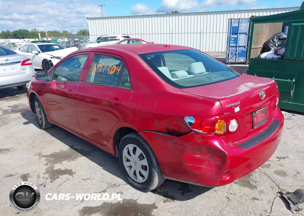 2010 Toyota Corolla Le VIN:1NXBU4EE8AZ174025 - 3