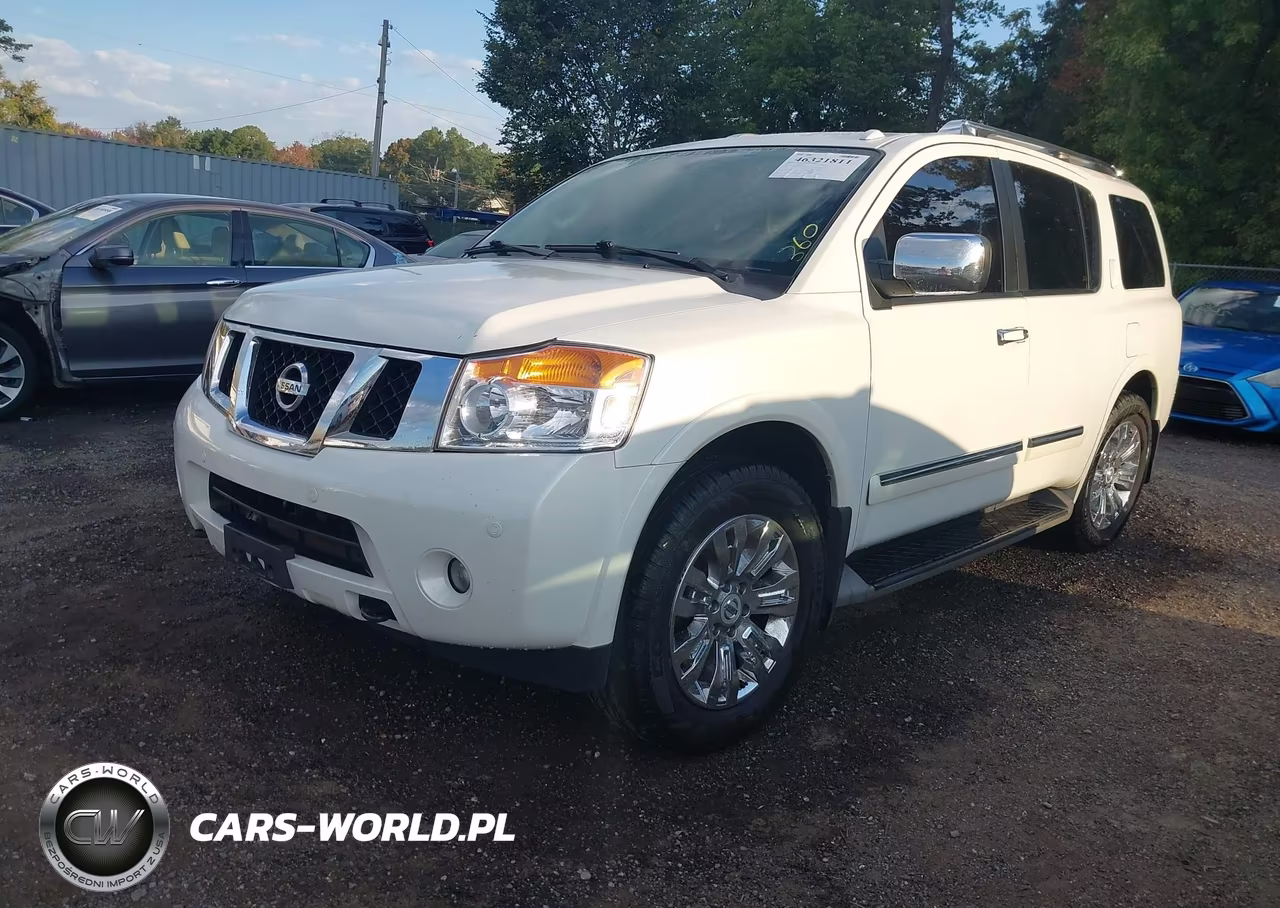 2015 Nissan Armada Platinum VIN:5N1AA0NE8FN623394 - 2