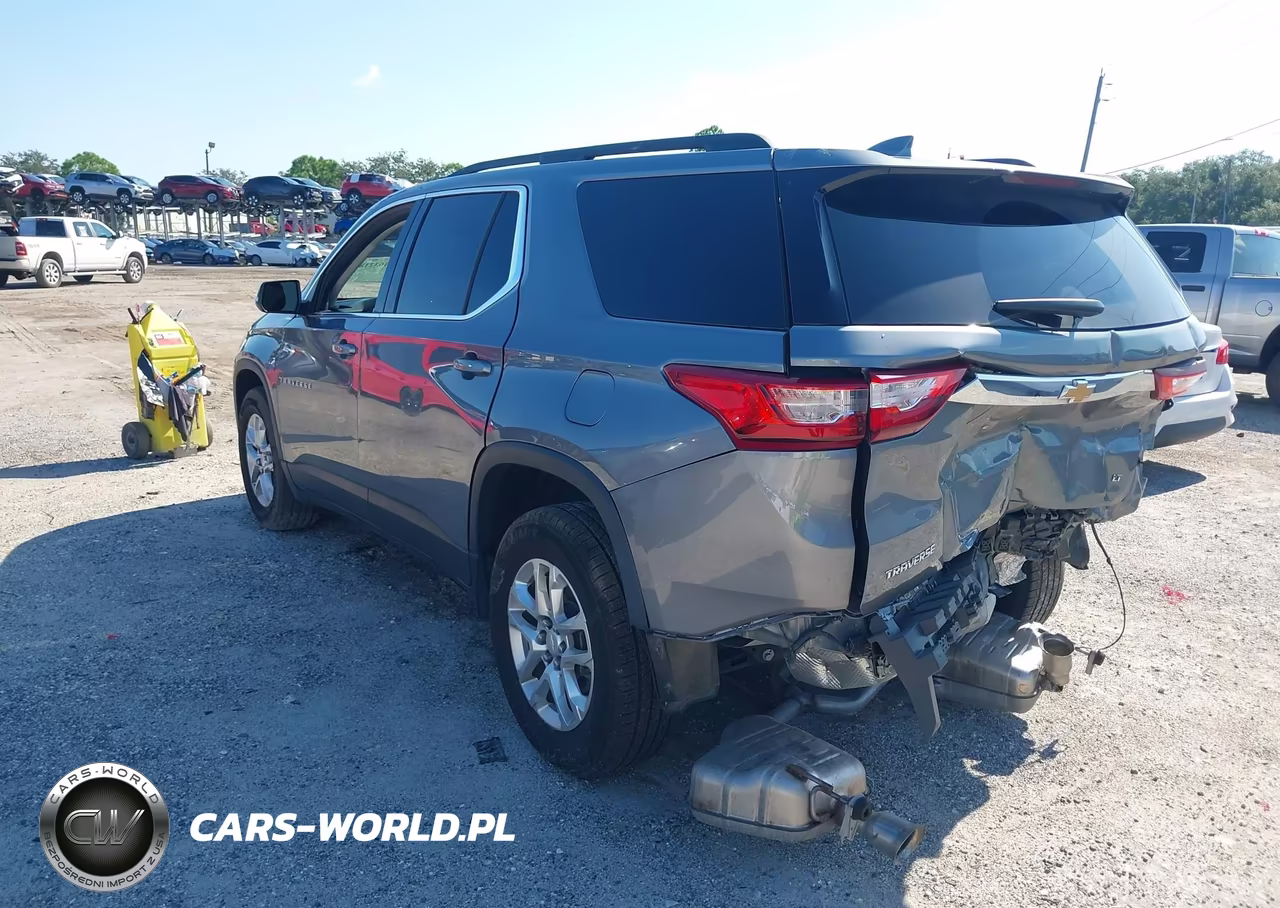 2021 Chevrolet Traverse Fwd Lt Cloth VIN:1GNERGKW9MJ140190 - 3