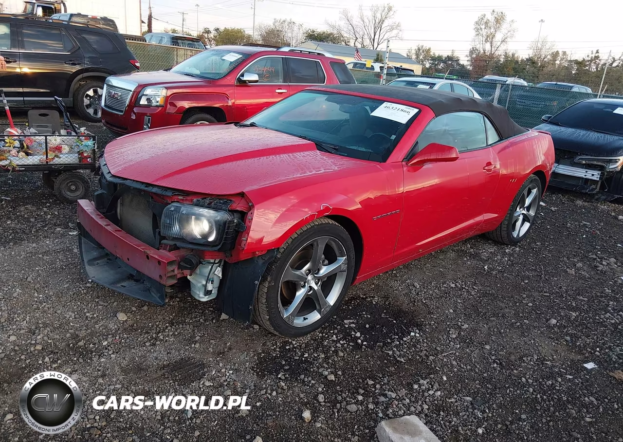 2013 Chevrolet Camaro 1Lt VIN:2G1FB3D3XD9223516 - 2