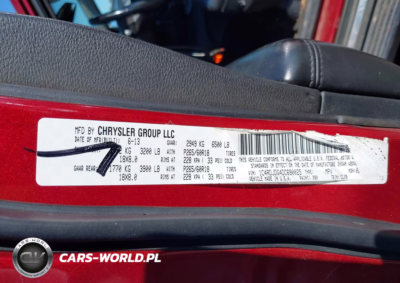 2013 Dodge Durango Crew VIN:1C4RDJDG4DC690025 - 9