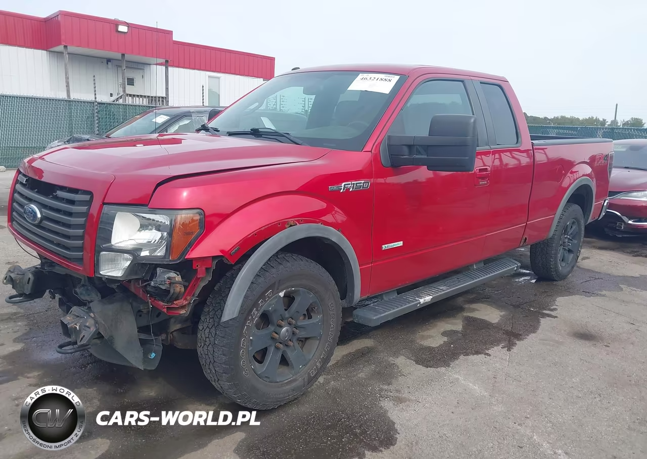 2012 Ford F-150 Fx4 VIN:1FTFX1ET9CFA64747 - 2