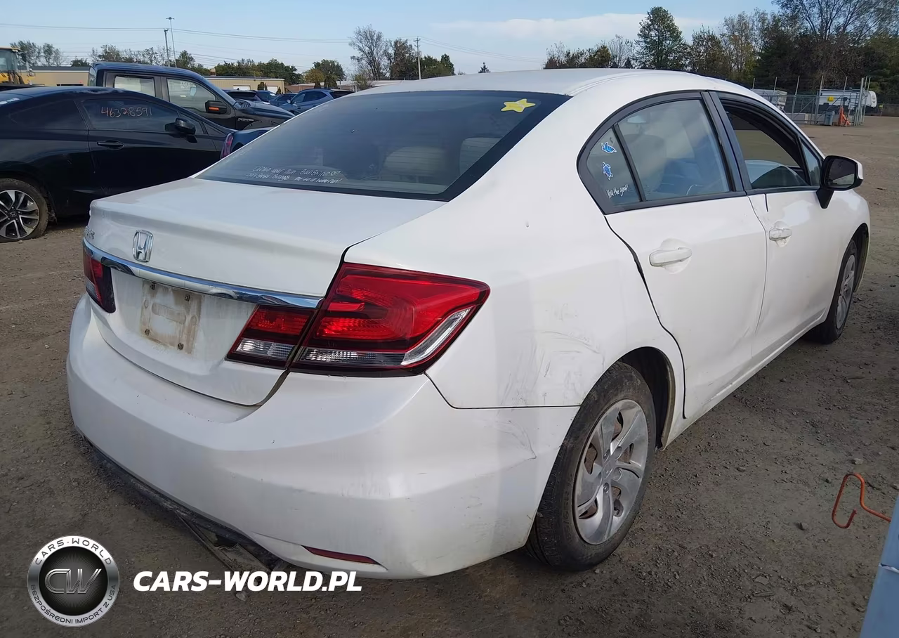 2013 Honda Civic Lx VIN:19XFB2F57DE044769 - 4