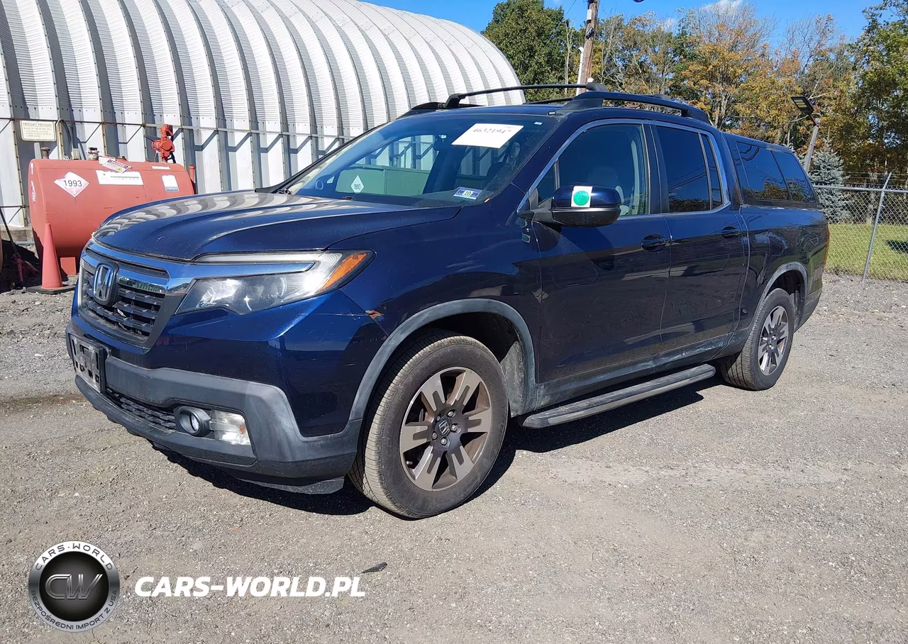 2017 Honda Ridgeline Rtl VIN:5FPYK3F57HB013639 - 2