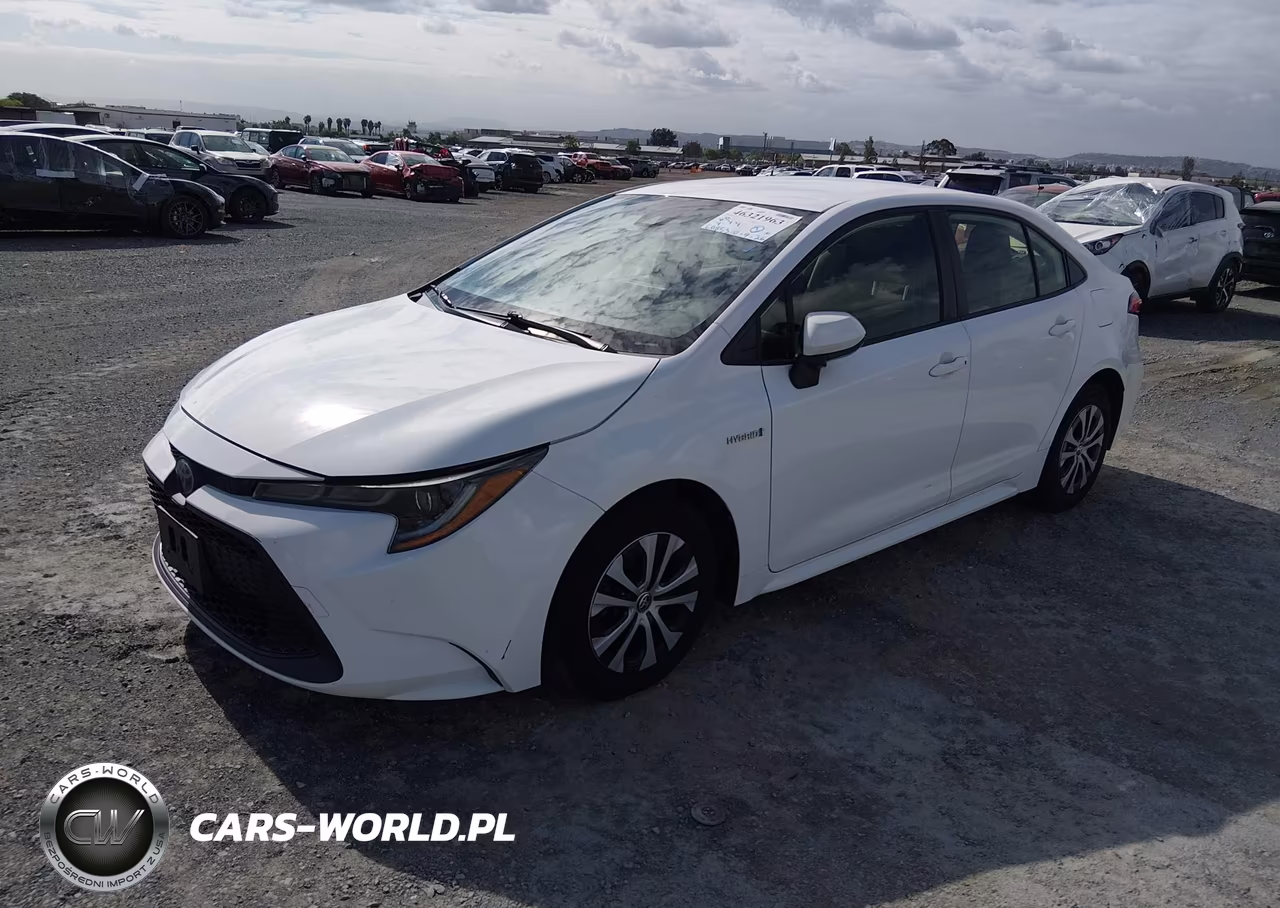 2021 Toyota Corolla Hybrid Le VIN:JTDEAMDE0MJ011354 - 2