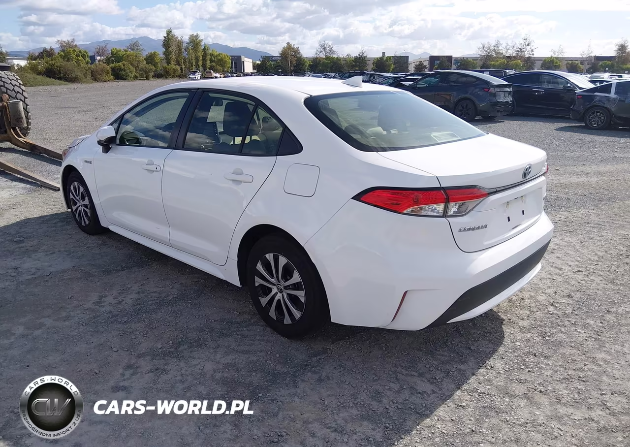 2021 Toyota Corolla Hybrid Le VIN:JTDEAMDE0MJ011354 - 3