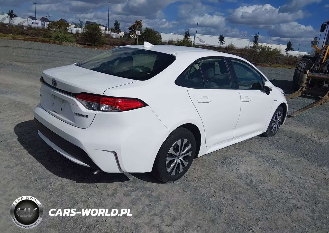 2021 Toyota Corolla Hybrid Le VIN:JTDEAMDE0MJ011354 - 4