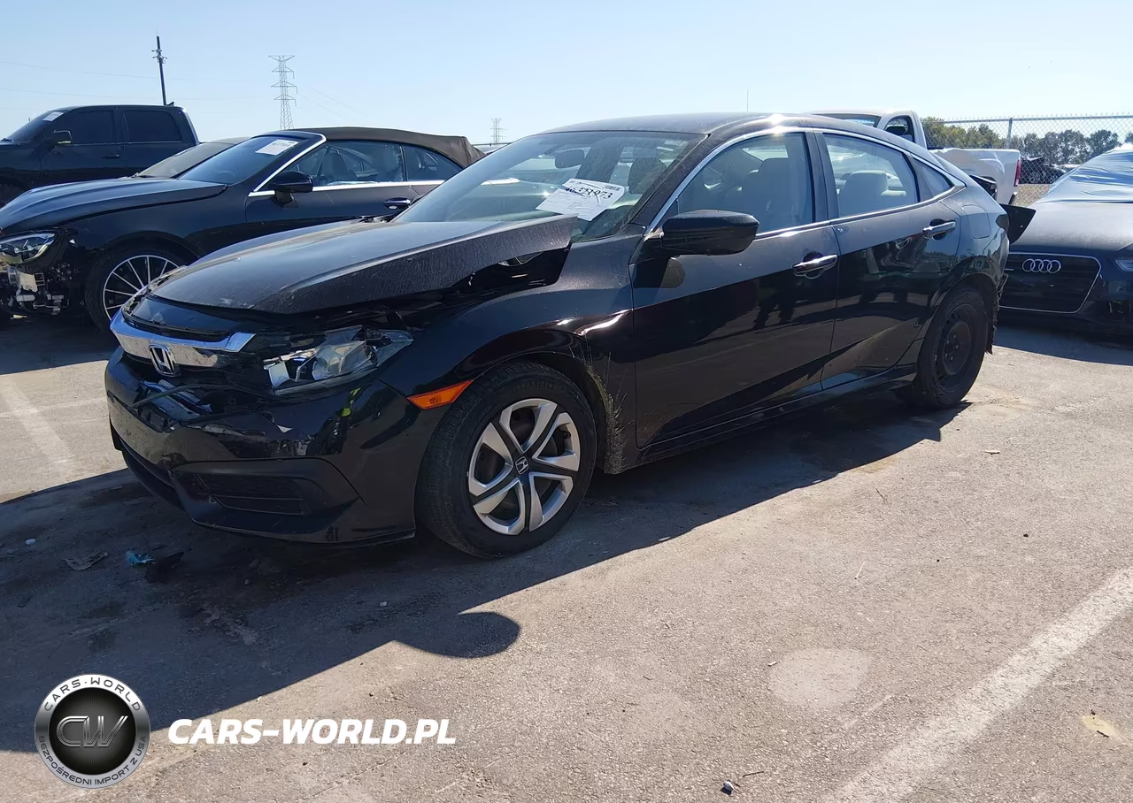 2016 Honda Civic Lx VIN:19XFC2F55GE022867 - 2
