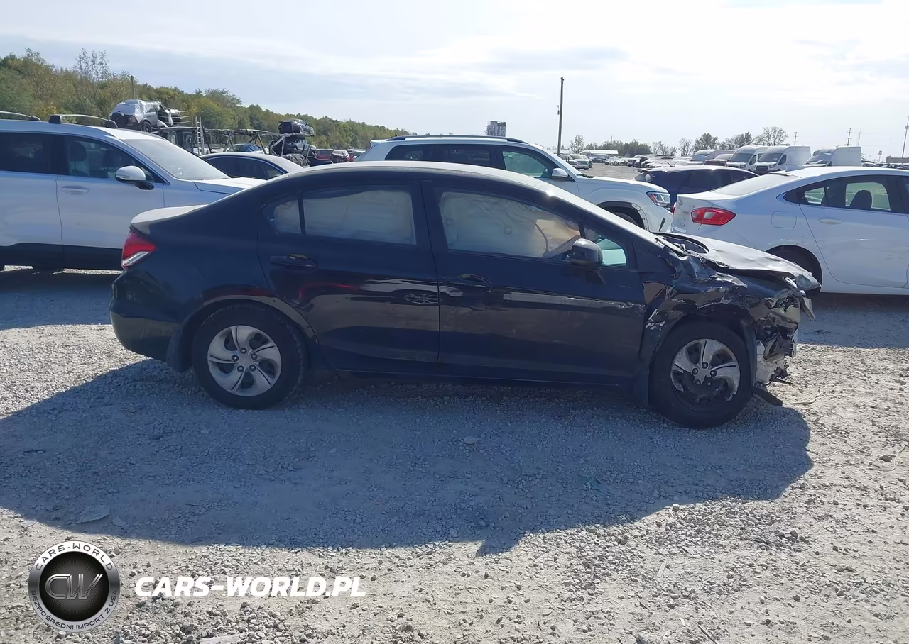 2013 Honda Civic Lx VIN:19XFB2F50DE089648 - 12