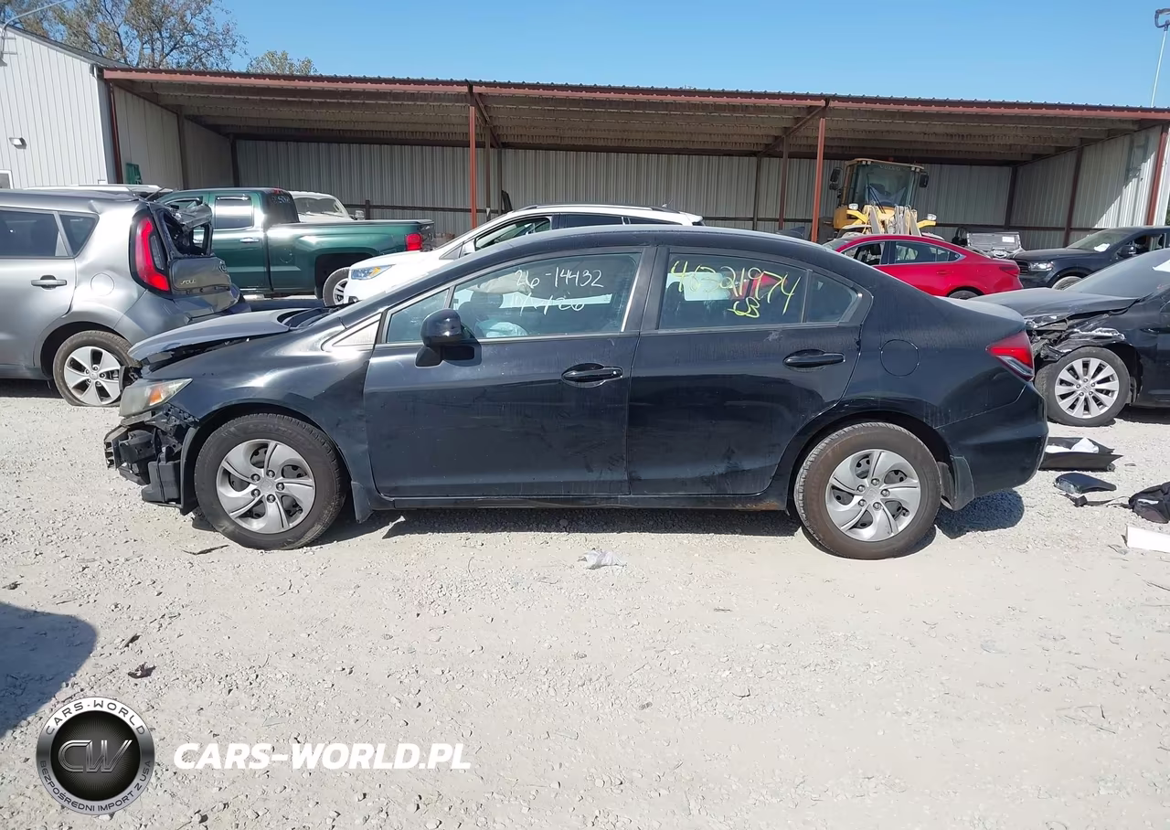 2013 Honda Civic Lx VIN:19XFB2F50DE089648 - 13