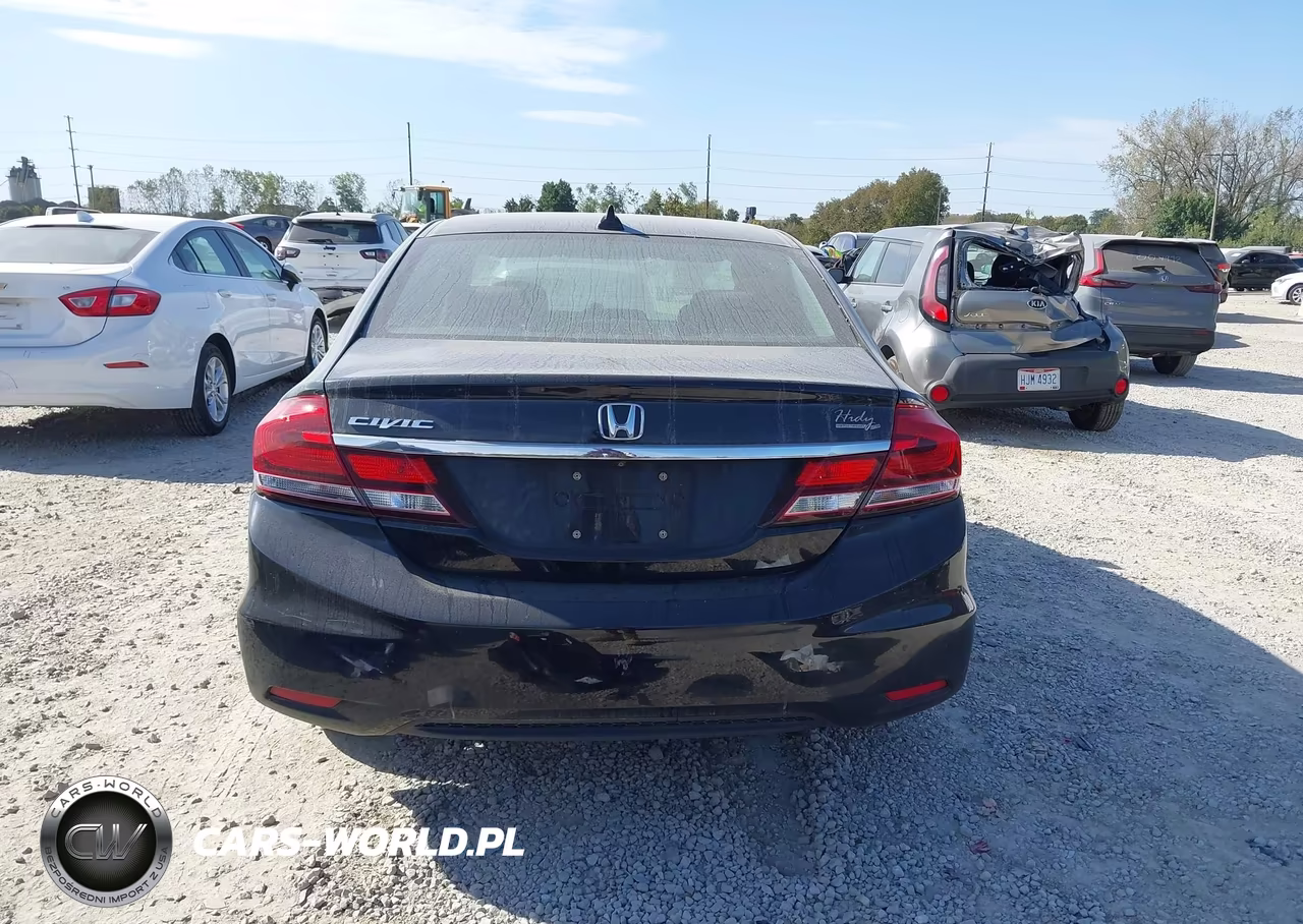 2013 Honda Civic Lx VIN:19XFB2F50DE089648 - 15
