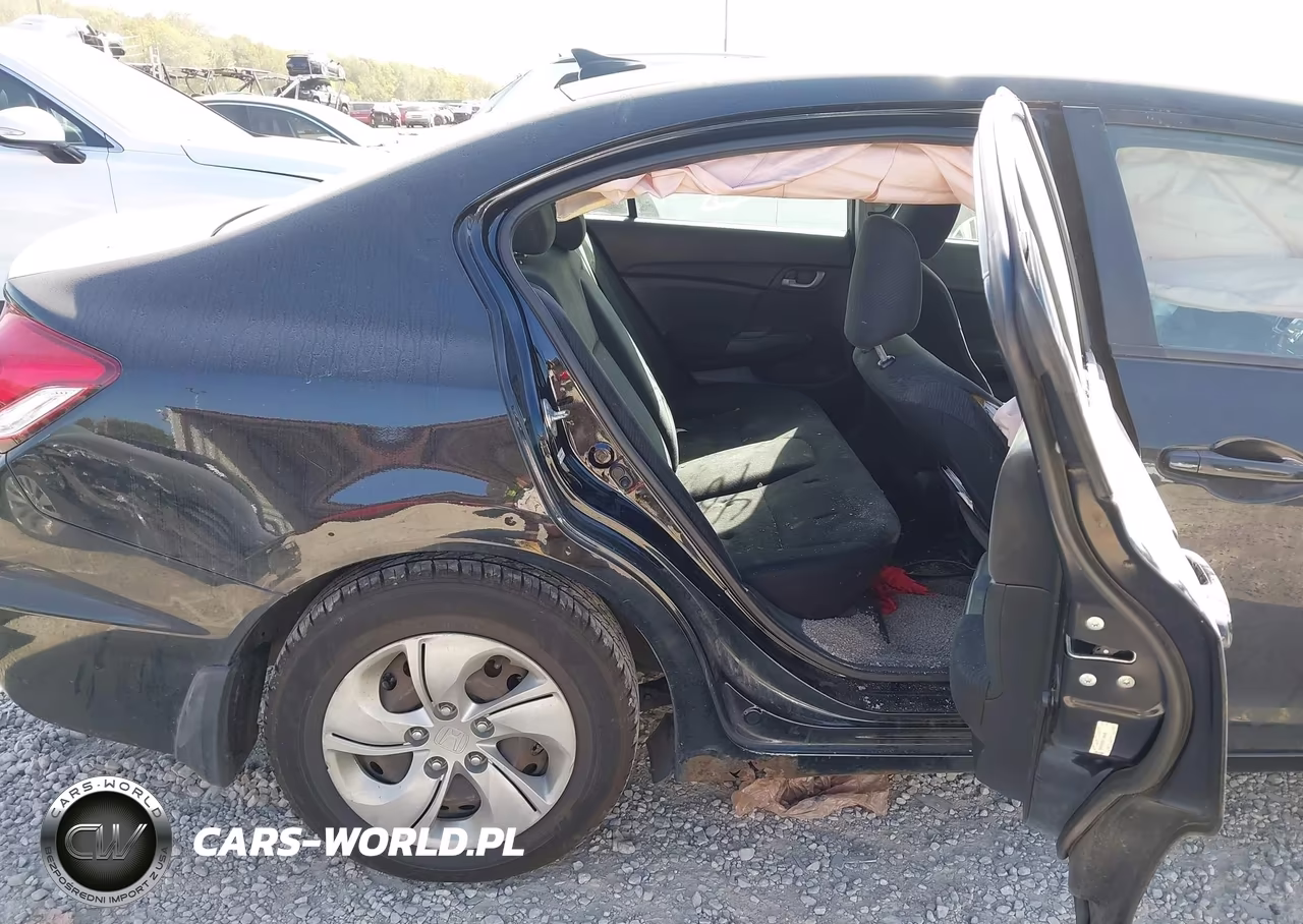 2013 Honda Civic Lx VIN:19XFB2F50DE089648 - 8