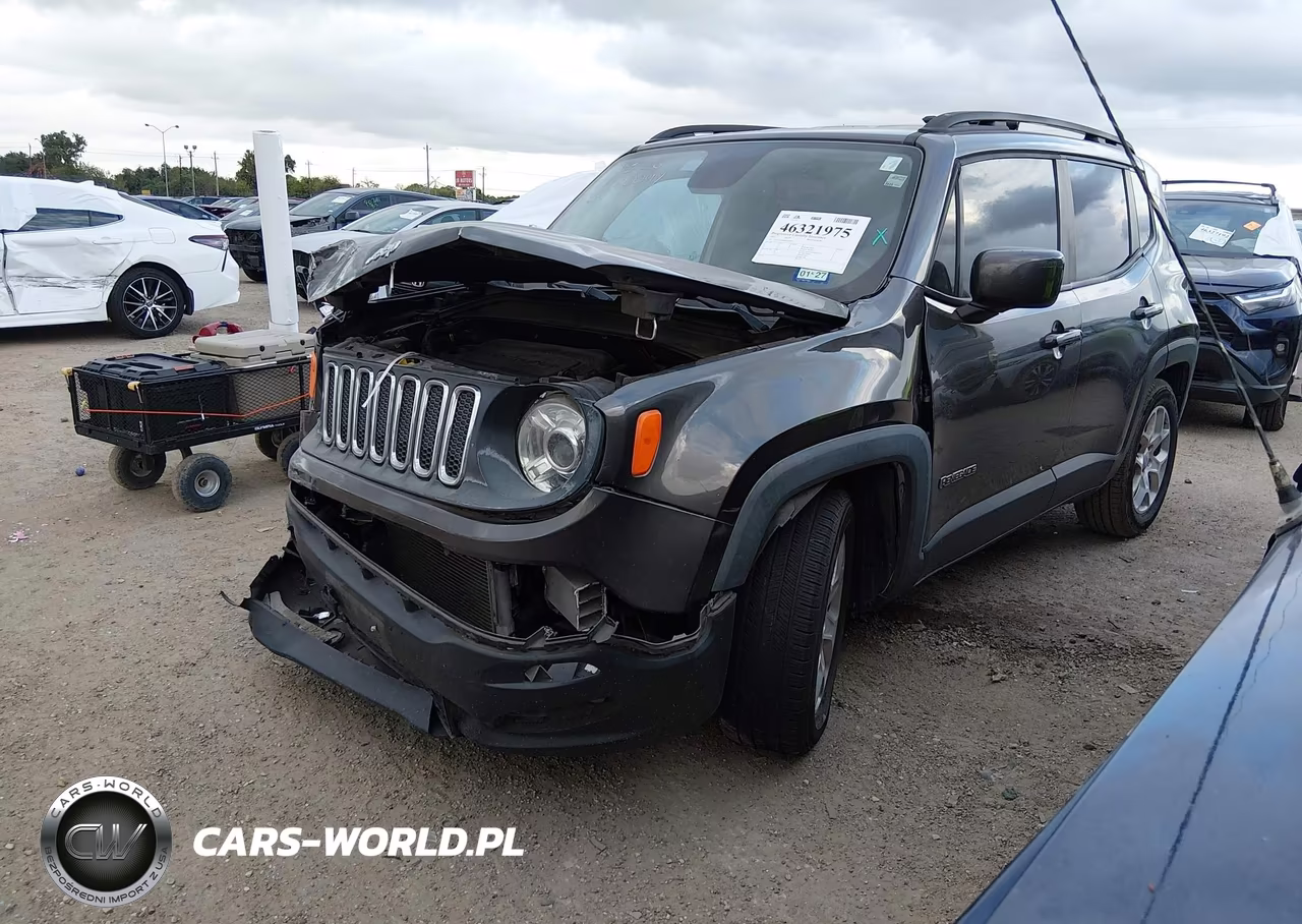 2017 Jeep Renegade Latitude Fwd VIN:ZACCJABB4HPG22394 - 2