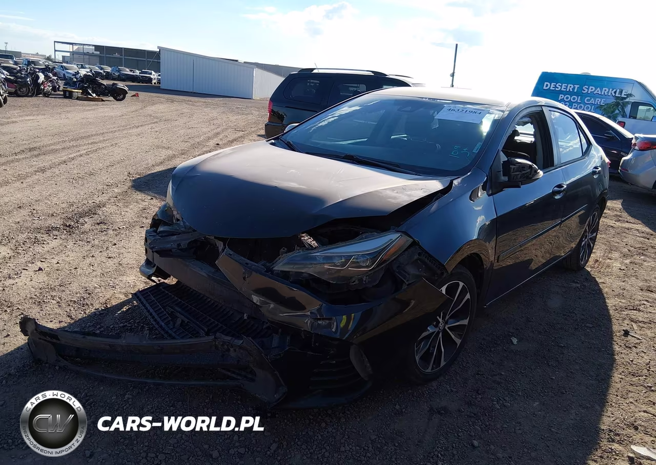 2018 Toyota Corolla Se VIN:2T1BURHE5JC997120 - 2