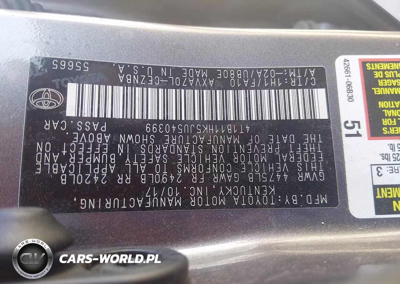 2018 Toyota Camry Le VIN:4T1B11HK5JU540399 - 9