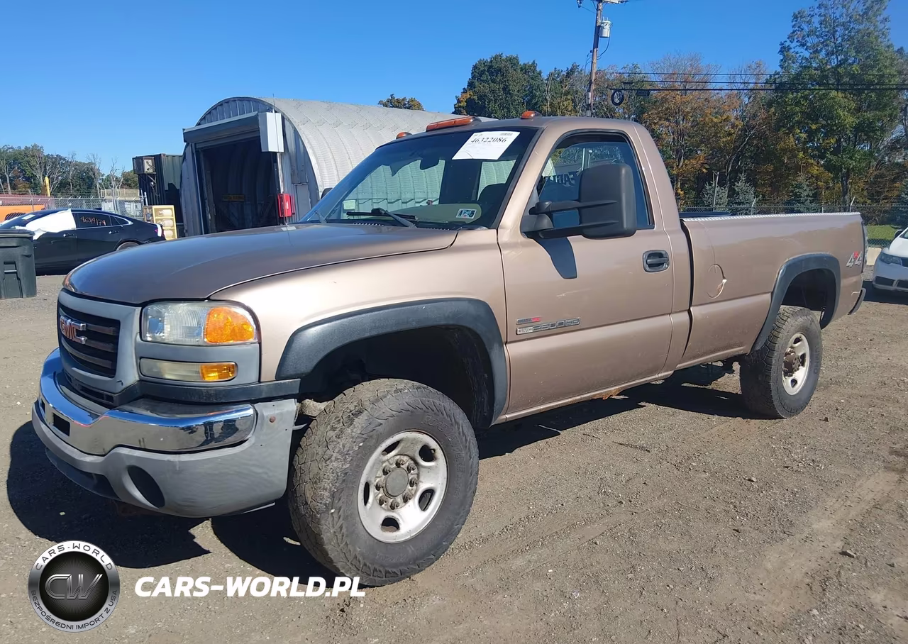 2005 GMC Sierra 2500Hd Work Truck VIN:1GTHK24255E231989 - 2