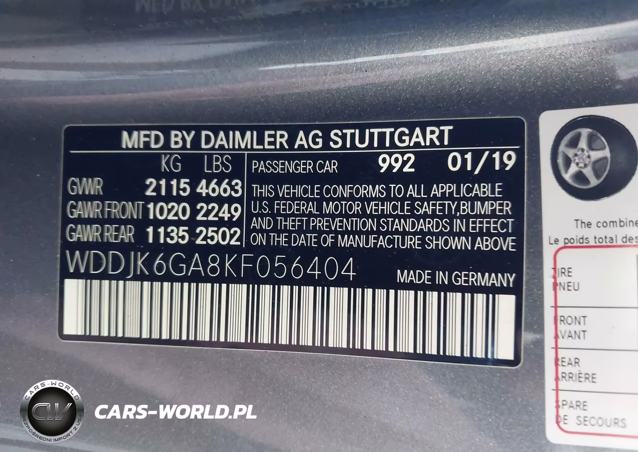 2019 Mercedes-Benz Sl 450 VIN:WDDJK6GA8KF056404 - 9