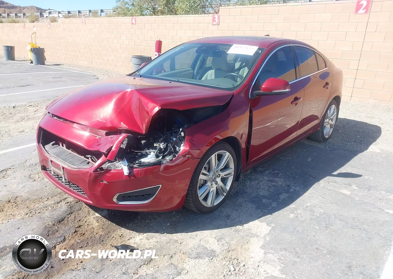 2012 Volvo S60 T5 VIN:YV1622FS0C2025153 - 2