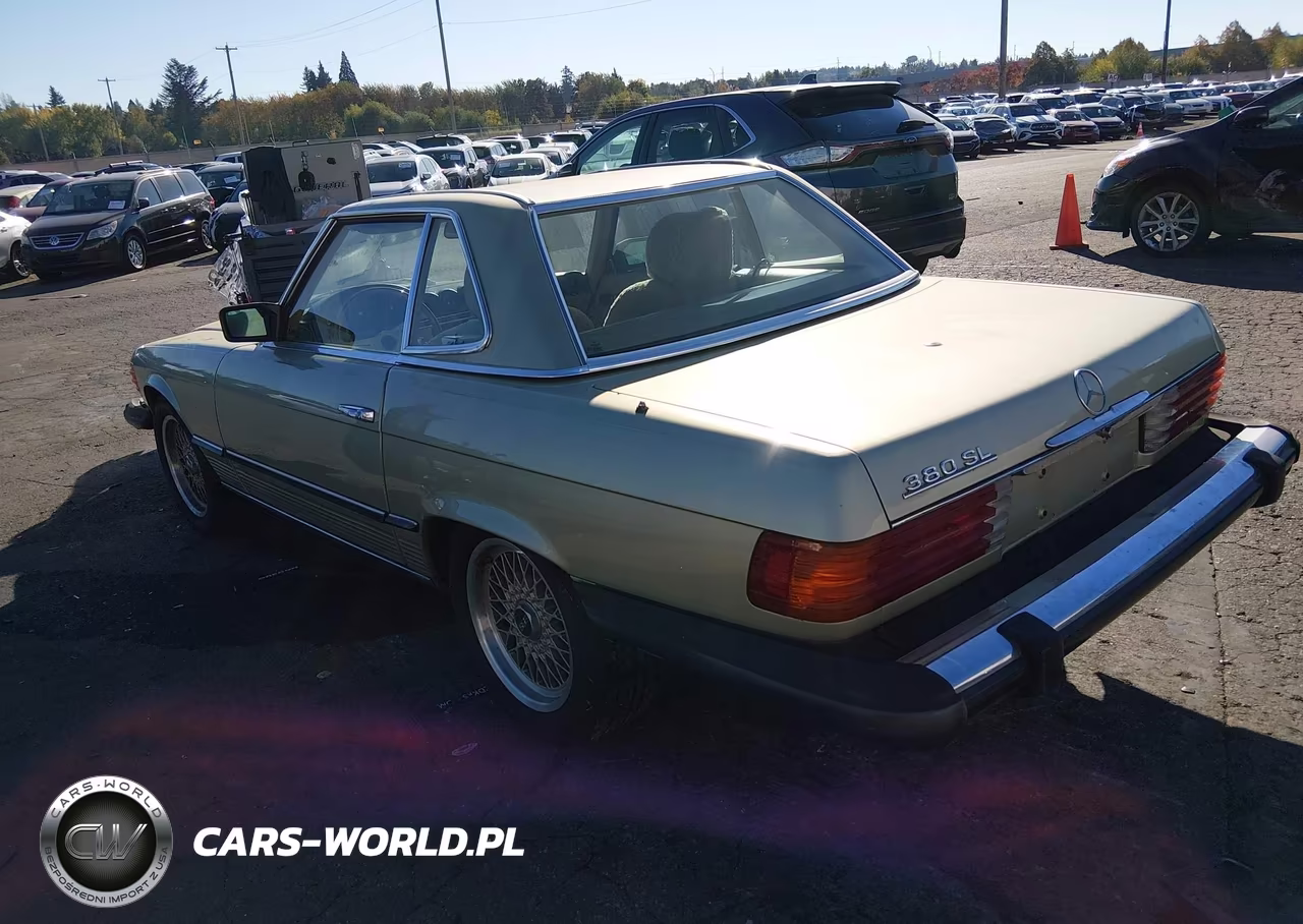 1984 Mercedes-Benz 380 Sl VIN:WDBBA45A6EB029298 - 3