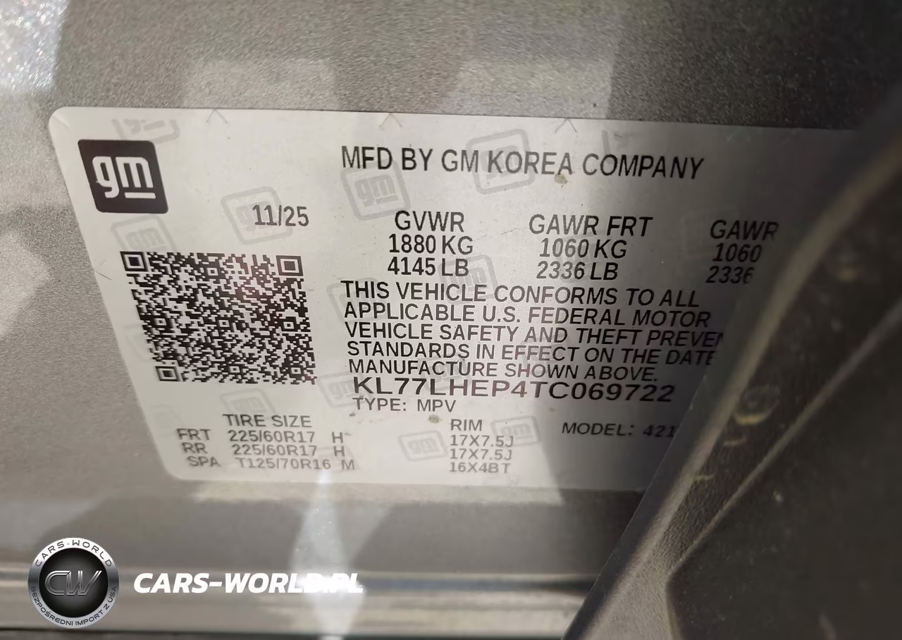 2026 Chevrolet Trax Fwd Lt VIN:KL77LHEP4TC069722 - 9