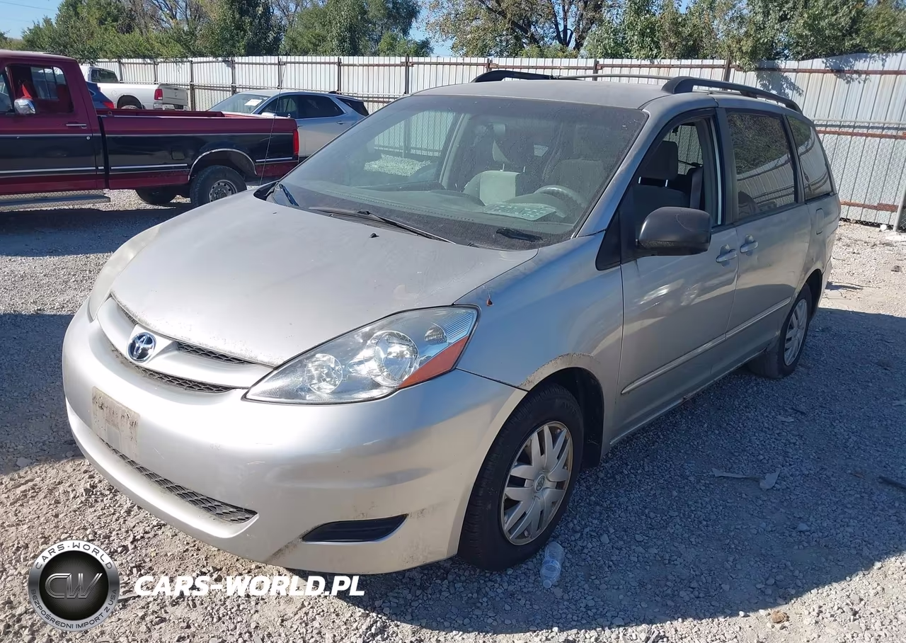 2007 Toyota Sienna Le VIN:5TDZK23C97S076780 - 2