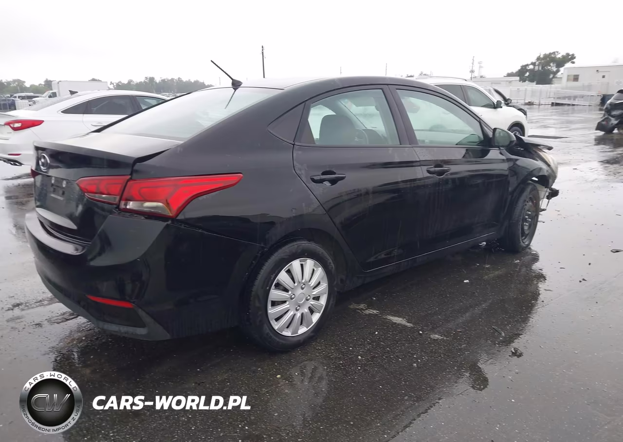 2021 Hyundai Accent Se VIN:3KPC24A60ME130648 - 4