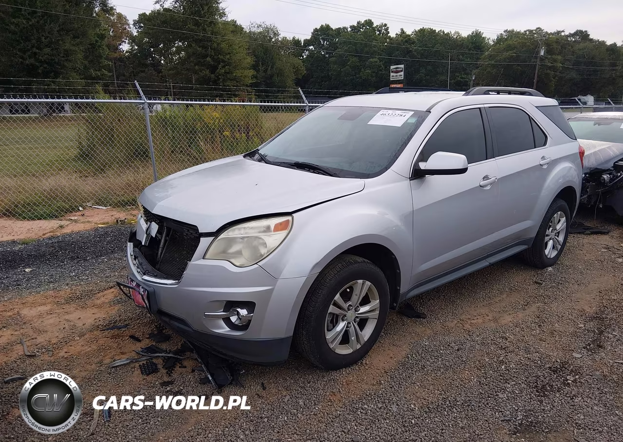 2012 Chevrolet Equinox 2Lt VIN:2GNFLNEK3C6247993 - 2