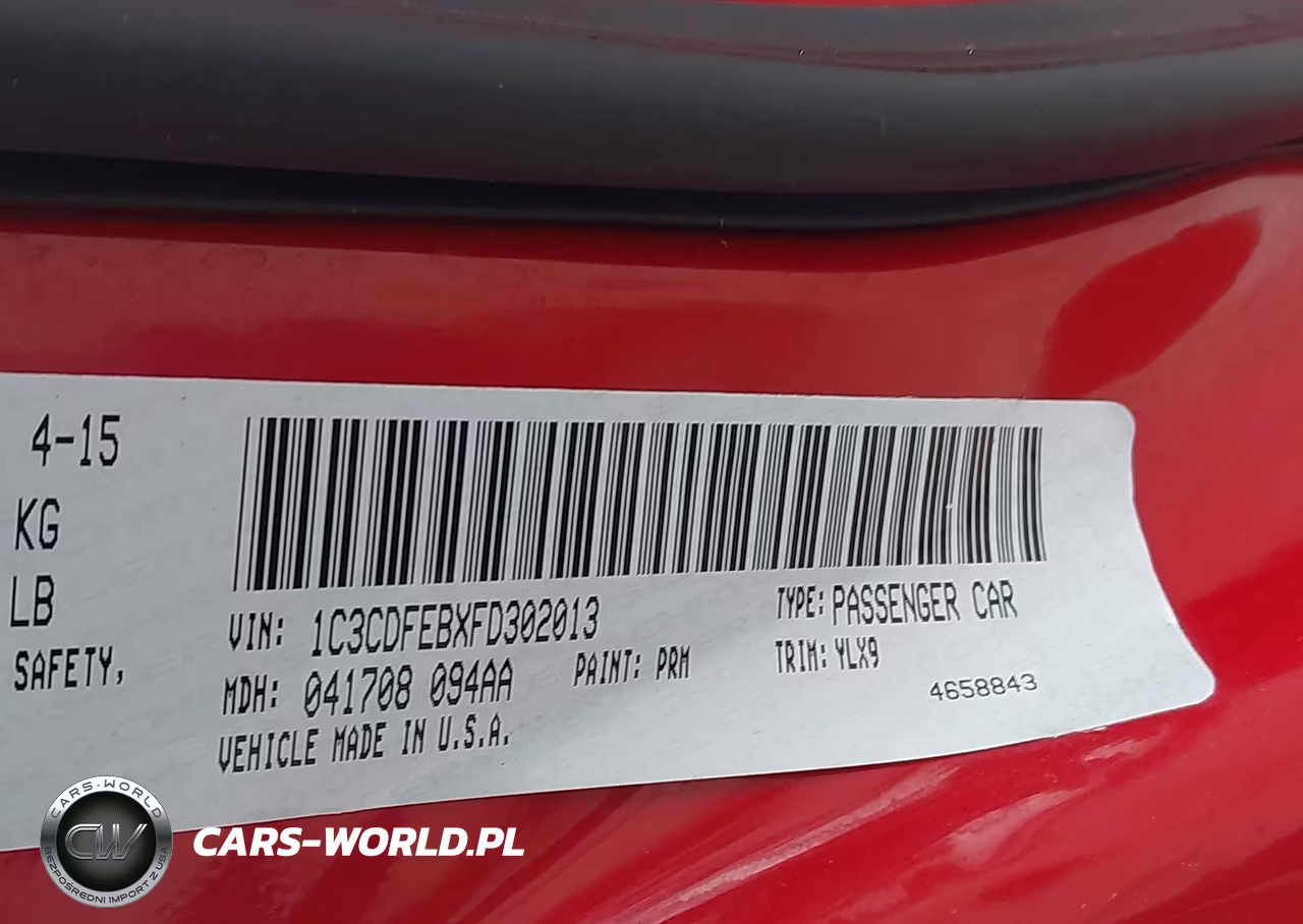 2015 Dodge Dart Gt VIN:1C3CDFEBXFD302013 - 9