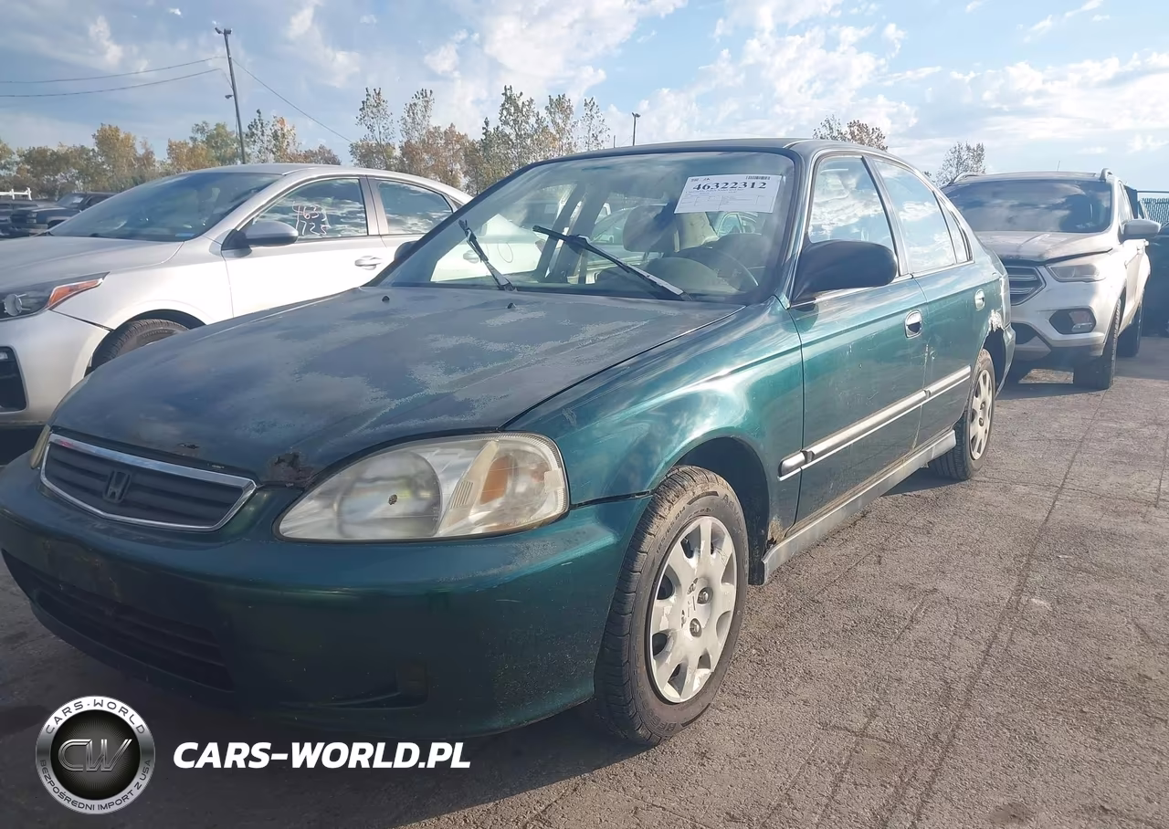 2000 Honda Civic Lx VIN:JHMEJ6677YS007326 - 2
