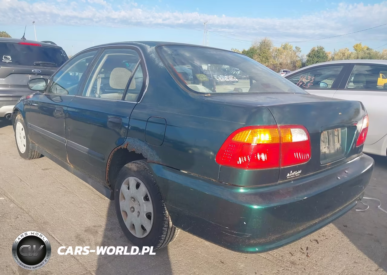 2000 Honda Civic Lx VIN:JHMEJ6677YS007326 - 3