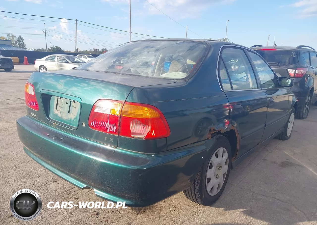 2000 Honda Civic Lx VIN:JHMEJ6677YS007326 - 4