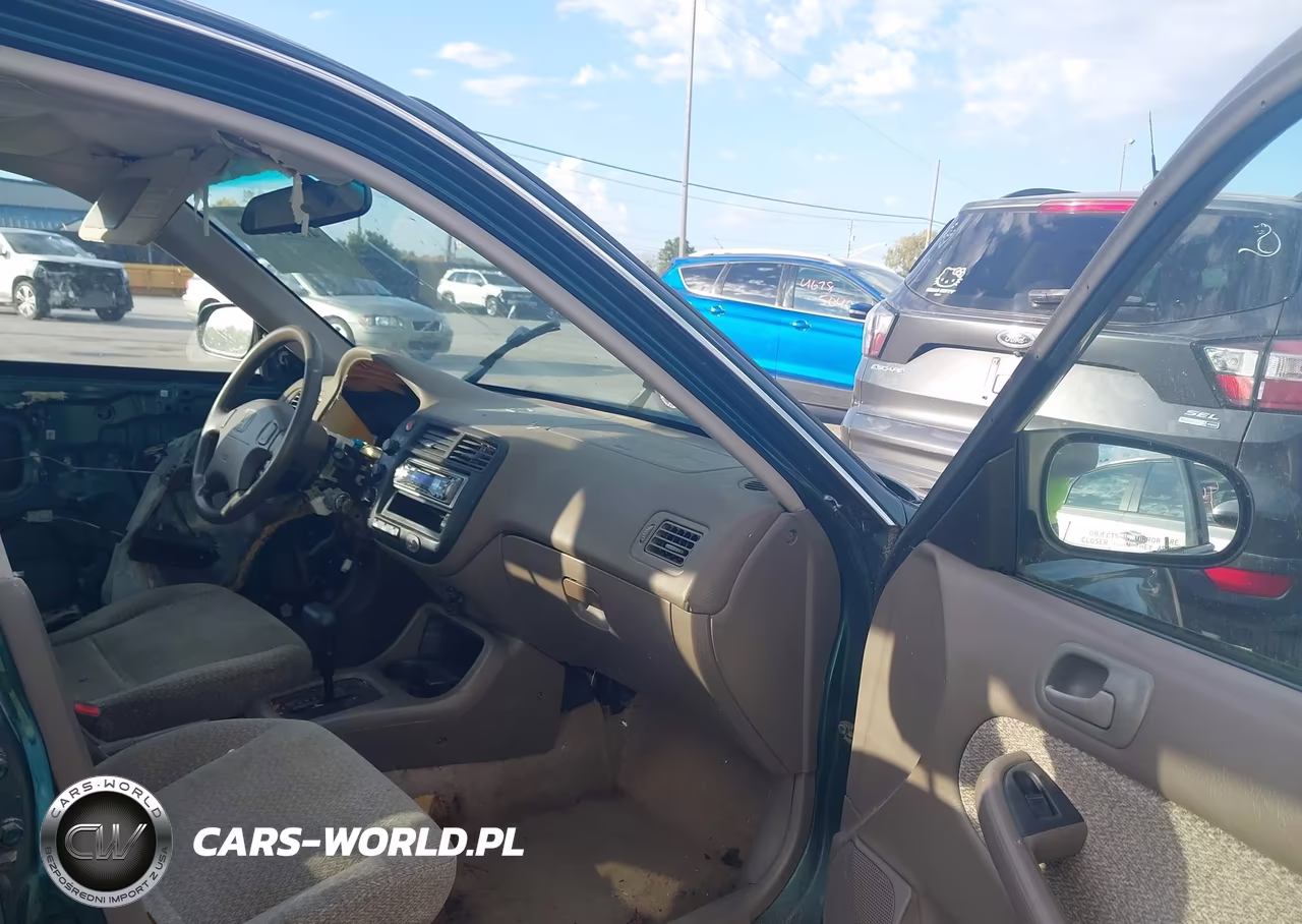 2000 Honda Civic Lx VIN:JHMEJ6677YS007326 - 5