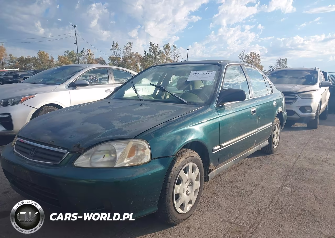 2000 Honda Civic Lx VIN:JHMEJ6677YS007326 - 6