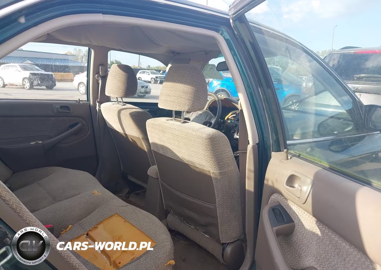 2000 Honda Civic Lx VIN:JHMEJ6677YS007326 - 8
