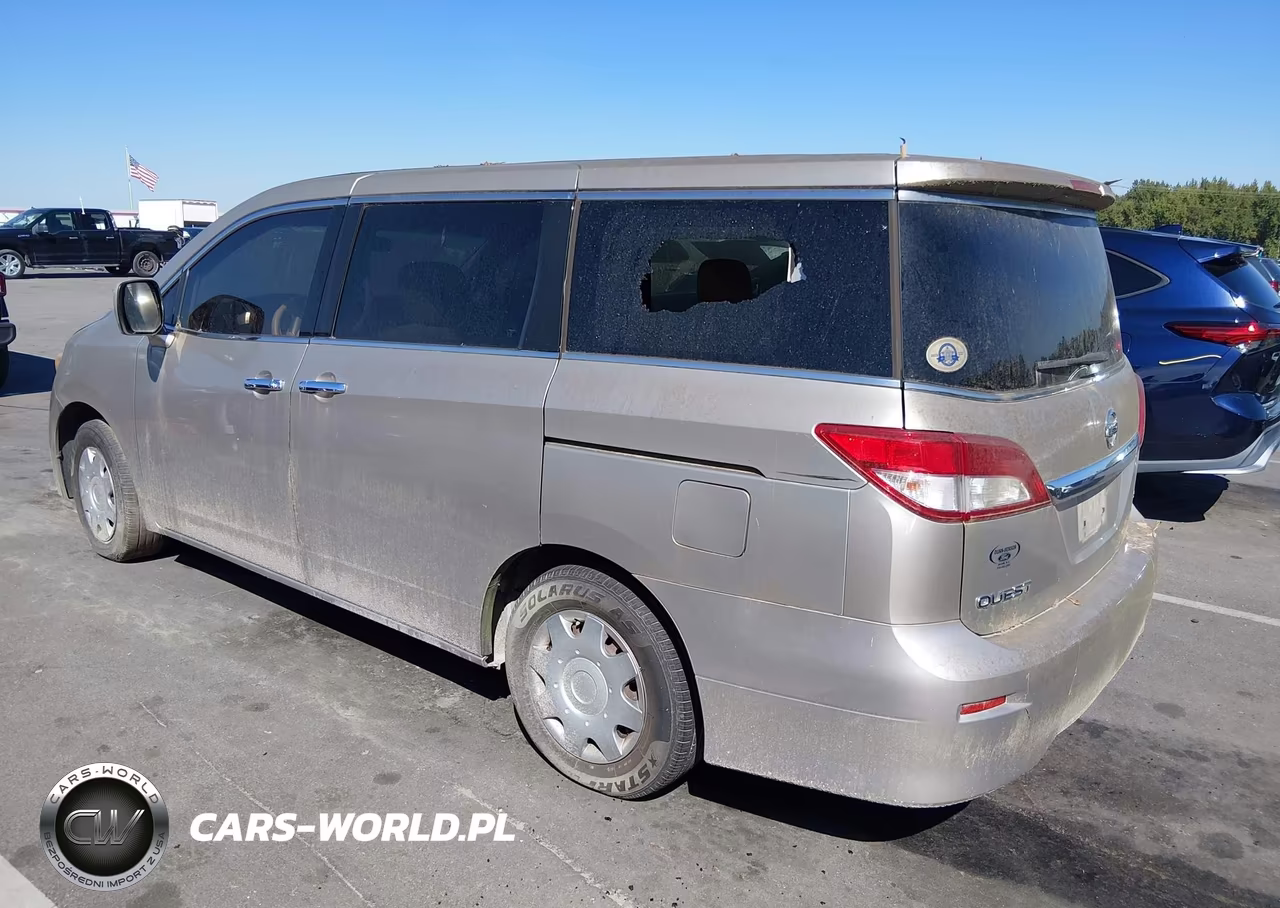 2012 Nissan Quest S VIN:JN8AE2KP1C9032035 - 3
