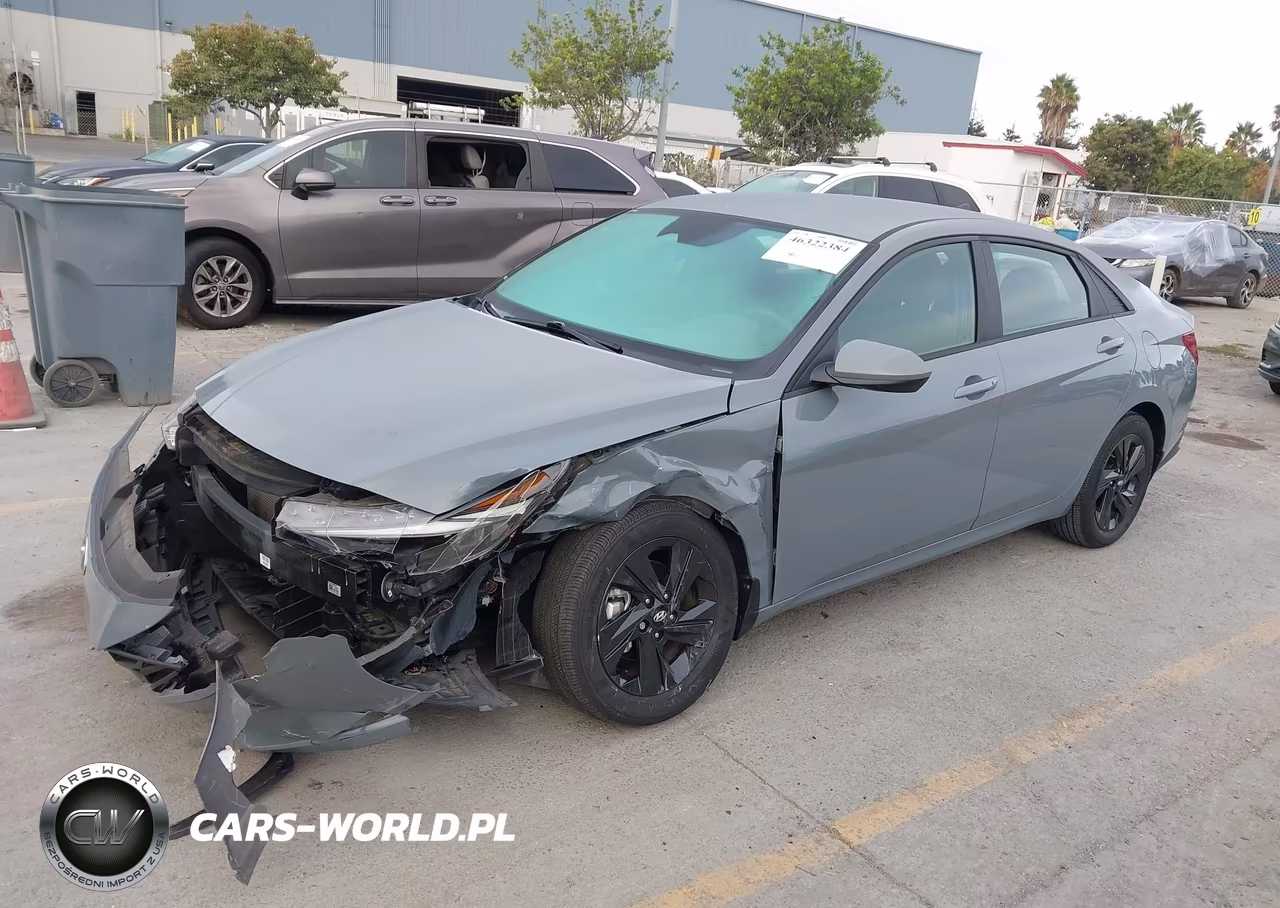 2023 Hyundai Elantra Sel VIN:KMHLM4AG7PU438985 - 2